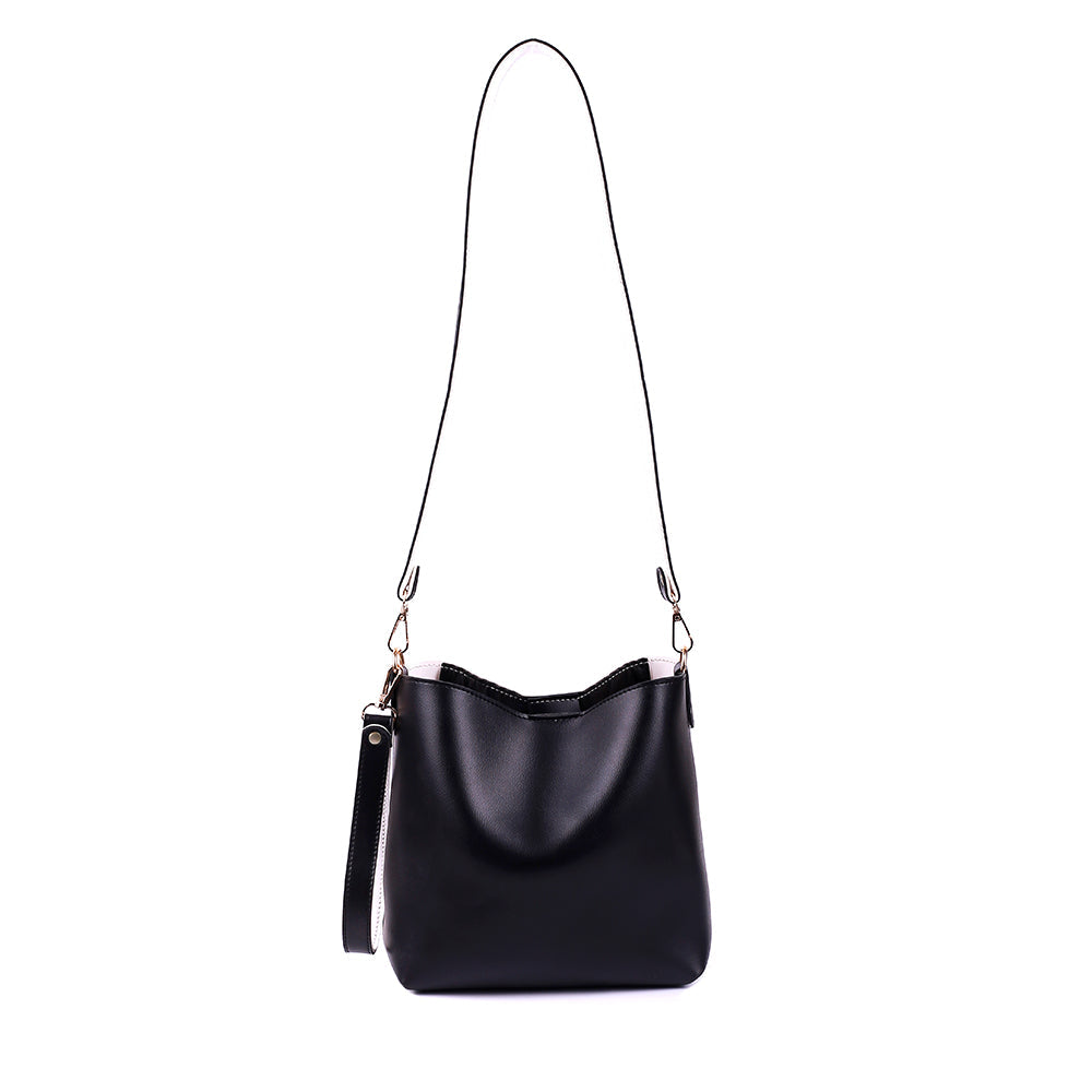 Potli Black and White Bag