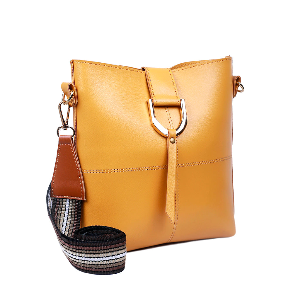 Classio Mustard Crossbody Bag